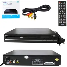 Dvd Player Knup KP-D120 Reprodução Leitor de DVD CD Mp3 Ripping Media Player USB Pen Drive