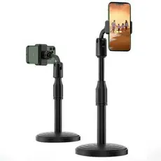 Suporte Para Celular De Mesa TikTok Para Com Altura Ajustavel Angulo 360º Universal