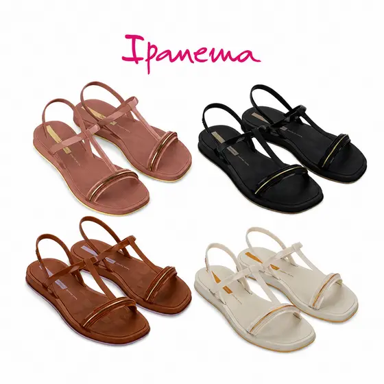 Sandália Feminina Ipanema Glow Conforto e Estilo – Original Grendene