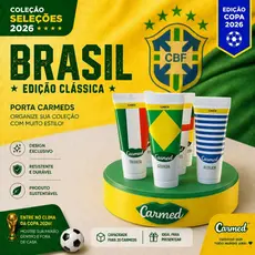 Mini Porta Carmeds p/ 18 Lip Balms | Organizador Skincare e Presente Criativo p/ Penteadeira Teen