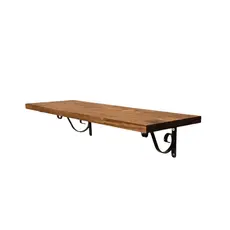 Prateleira 20x60 com Suporte Decorativo