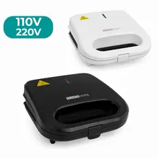 Sanduicheira Elétrica e Grill Família 2 em 1 - Inox antiaderente - 750W Oliver Home