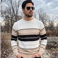 Sueter Masculino Trico Blusa Gola Redonda Malha Alta Qualidade Manga Longa