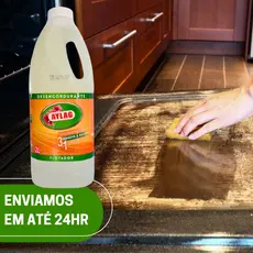 Desengordurante Flotador Limpeza Pesada 2L Limpador Alta Performance Multiuso