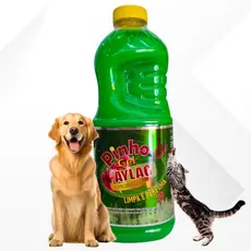 Limpador Gel Pinho 2L Espaços Pet  Desinfetante Perfumado Sabão e Ação Neutralizadora de Odores