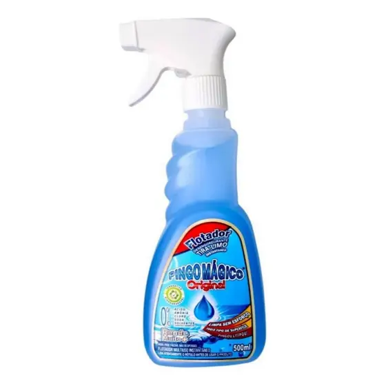 Desengordurante Instantâneo Limpa Rápido Multiuso 500ml Aja Pingo Mágico Original Flotador Tira