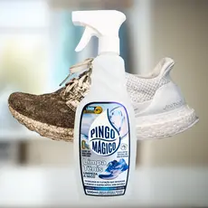 Limpa Sapatos Premium Spray Removedor De Manchas 500ml Sem Enxágue Para Tênis Calçados