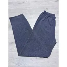 CALÇA GORGURINHO GORGURÂO  PLUS SIZE COS ELASTICO ALTO CANELADO PERNA LARGA RETA SENHORA DIA A DIA
