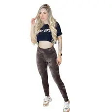 Calça Legging Veludo Cotele dia a dia confortavel inverno frio