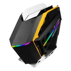 Gabinete Phantom com Painel Lateral em Vidro Temperado e Suporte para Fans