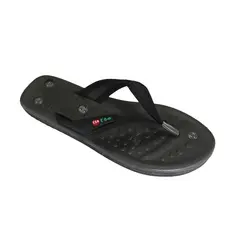 Chinelo Dedo Baixo Fino Magnético Kelly Preto Par - Terumi