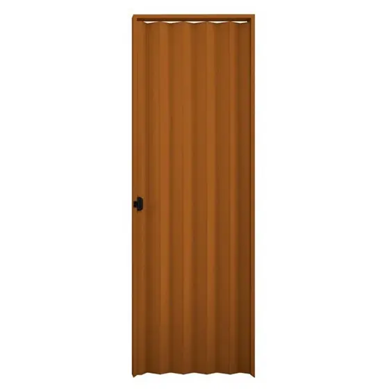 Porta Sanfonada Interna Plasbil PVC, Mogno, 210 x 70 cm