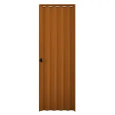 Porta Sanfonada Interna Plasbil PVC, Mogno, 210 x 70 cm