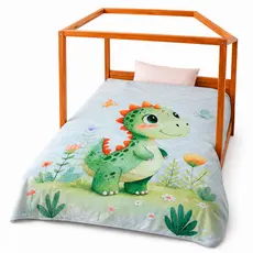 Cobertor Manta Infantil 2,50m X 1,60m Solteiro Extra Macio Flannel Estampado