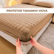 Capa Para Colchão Tamanho Viúva Solteirão Berço Com Elástico Em Toda Volta Impermeável