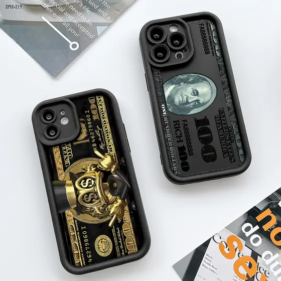 Capa Para iPhone 17 17E 16 16E 15 14 13 12 11 X XS XR 7 8 SE Pro Max Plus Capinha De Celular Macio Preto Case 6074 TYB