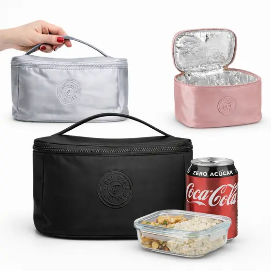 Bolsa Térmica Fitness Trabalho Viagem 2,2 Litros Academia Piquenique Lancheira Com Alça