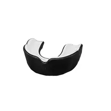 Protetor Bucal Termomoldável Adulto Esportes Contato Cor Preto  Silicone JustGoFit