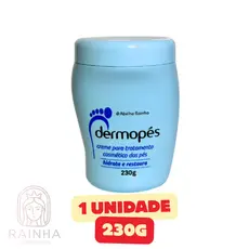 Abelha Rainha Dermopés Creme para Rachaduras nos Pés 230g Hidratação Intensa Pés Ressecados