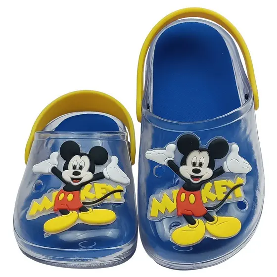 Sandália Infantil Masculina Babuche Leve e Confortável bone