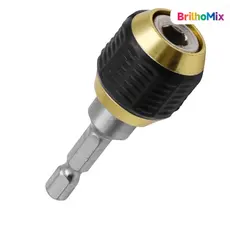 Mandril de Aperto Rápido 6,35mm – Haste Hexagonal 60mm com Acoplamento Rápido – 1/4"