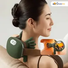 Massageador Ergonômico de 8 Pontos para Pescoço e Ombros, Alívio Profundo Portátil
