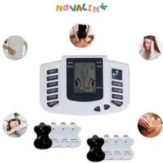 Massageador Elétrico Portátil com Visor LCD 8 Níveis de Intensidade Vários Modos de Massagem