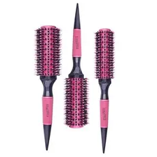 Kit 3 Escovas Profissionais De Cabelo Cerdas