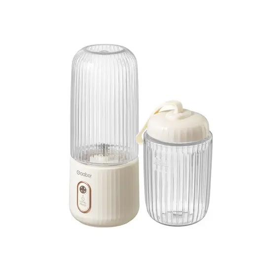 Gaabor Copo de Liquidificador 350 ml + 280 ml Sem Fio Conveniente Bateria 1300mAh Grande Capacidade FP03T-WH01A -1