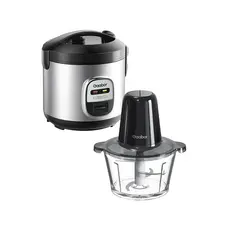 [Venda em Conjunto] Gaabor Panela de Arroz 1L RC20M + Processador Multislice 2L MG-15M02A