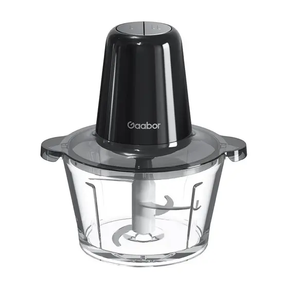 Gaabor Triturador Processador Carne Legumes 2L com 4 Lâminas Recipiente de Vidro 300W MG-15M02A -1