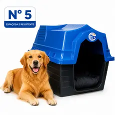 Casinha de Cachorro Grande e Medio Porte N5 Desmontavel Casa Plastica com Proteção UV Resistente