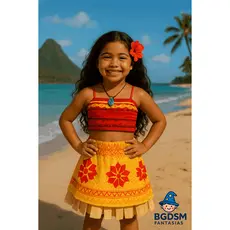 Fantasia Infantil Moana FESTAS ANIVERSÁRIOS CARNAVAL MENINAS ENTREGA RAPIDA
