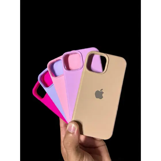 Capa Case Compatível IPhone 13 Mini Silicone Aveludada