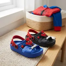 Papete Infantil com Correia 2 em 1 Personagens Menino | Azulzinho, Aviãozinho e Spider – Confortável