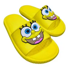 Chinelo Slide Infantil com Personagens Animados – Leve, Confortável e Divertido