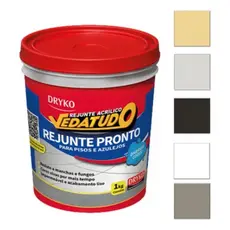 Rejunte Acrilico Piso Porcelanato Banheiro Piscina Dryko 1kg