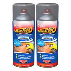 Kit 2 Borracha Líquida Vedatudo Impermeabilizante Spray Calhas Concreto PVC Telhas de fibrocimento reparo tubulação