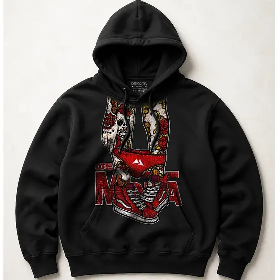 Blusa de Frio Streetwear Moletom Canguru Masculino