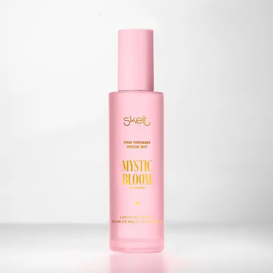Body Splash Mystic Bloom Skelt 100ml - Groselha Negra, Morango, Tangerina