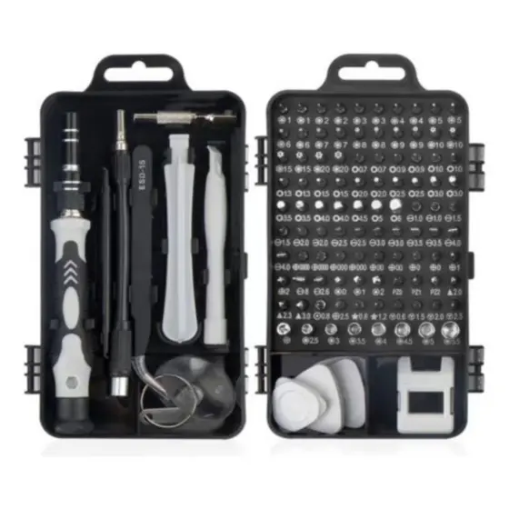 Kit Chaves Precisão Manutenção Profissional 115 Pç Magnetico