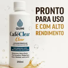 Descalcificantes Máquina Café 250ml - Remover Calcário Universal Cafeteiras