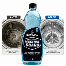Limpador de máquina de lavar Machine Guard | remove resíduos sem danificar a máquina