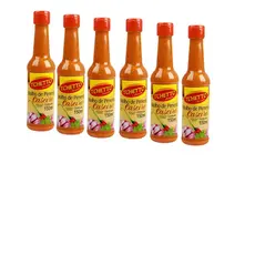 Kit 6 Molho De Pimenta Caseiro  OU  Molho De churrasco apimentado Tchetto 150ml