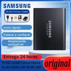 SSD Externo 2TB 4TB 8TB 16TB Transferência De Alta Velocidade Portátil HD Disco Rígido