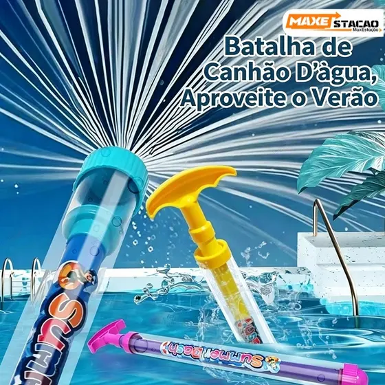 Mini Jato de Água Infantil com Efeito de Bolhas, Ideal para Banho e Praia no Verão