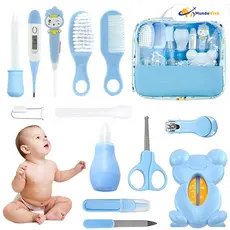 Conjunto de cuidados com o bebê 13 peças, produtos de enfermagem necessários para recém-nascidos