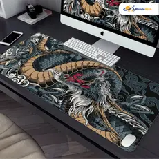 Mousepad Estilo Popular Costurado Antiderrapante Tamanhos 65x32cm 70x35cm 90x40cm