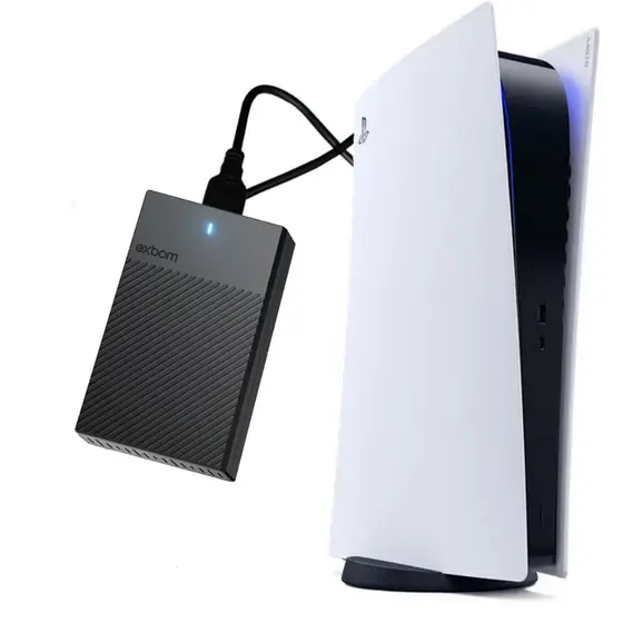 HD Externo 1TB (1000GB) USB 3.0 – Compatível com PC, Xbox e PS4