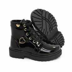Bota Infantil Menina Coturno Infantil Feminina